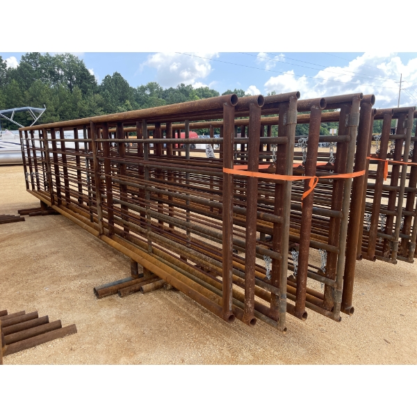 CORRAL PANELS, 24'L x 68"H (8)