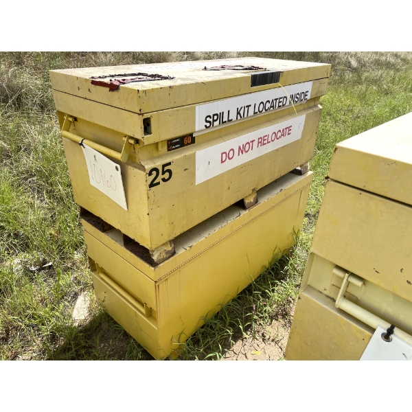 (2) JOBSITE TOOL CHEST