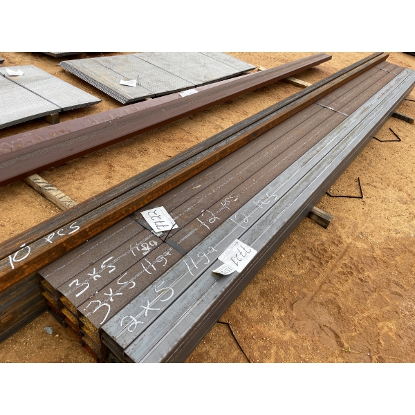 STEEL RET TUBE, 11 GA X 3'W  X 5" X 20' (12)