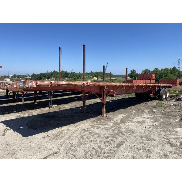 1989 FRUEHAUF  Flatbed Trailer
