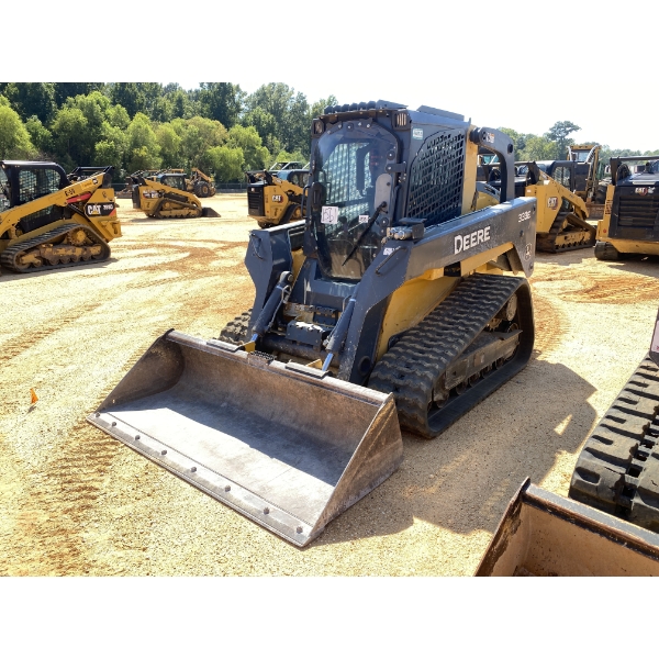 2014 JOHN DEERE 333E Skid Steer Loader - Crawler