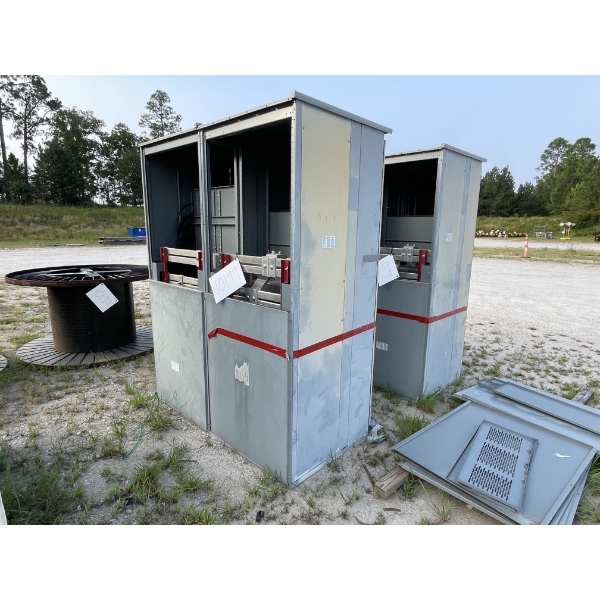 SQUARE D TYPE 3R DUAL ENCLOSURES