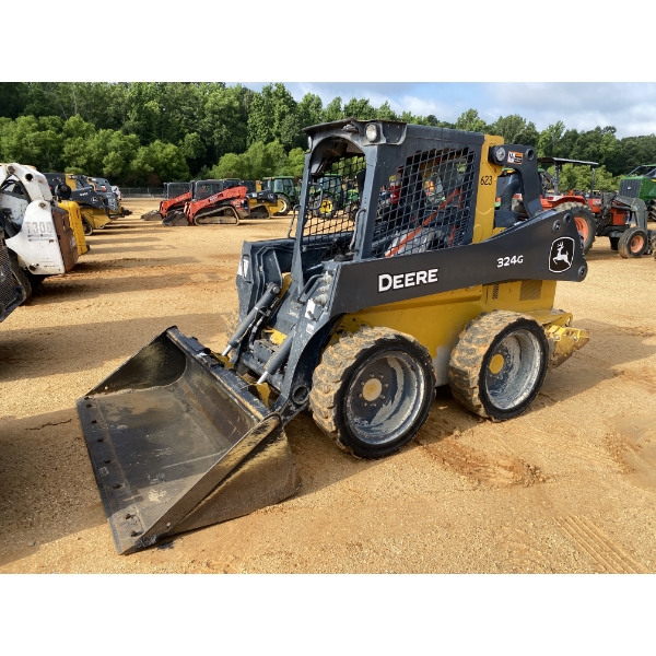 2021 JOHN DEERE 324G Skid Steer Loader - Wheel