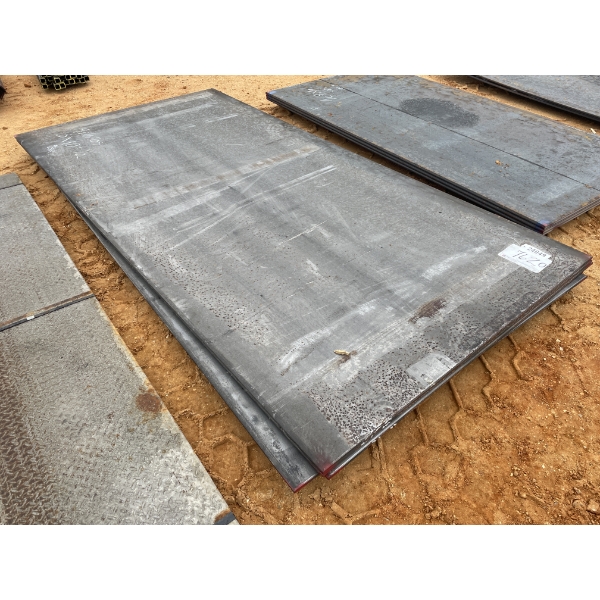(4) 5' x 10' x 1/2" PLATE