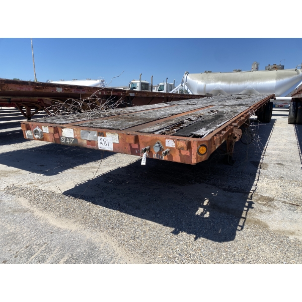2000 GREAT DANE GDES248-80 Flatbed Trailer