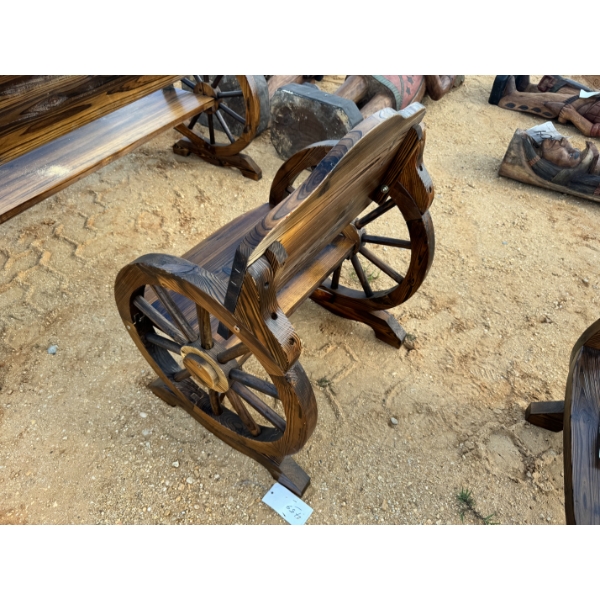 WAGON WHEEL CHAIR