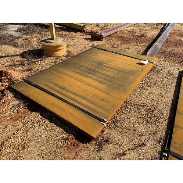 PLATE STEEL, 3/4" X 72" X 96" - (2) EACH