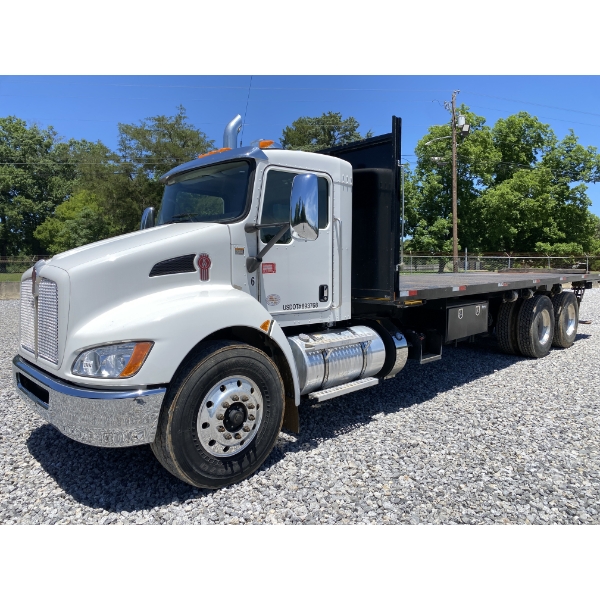 2021 KENWORTH T370 Flatbed Truck