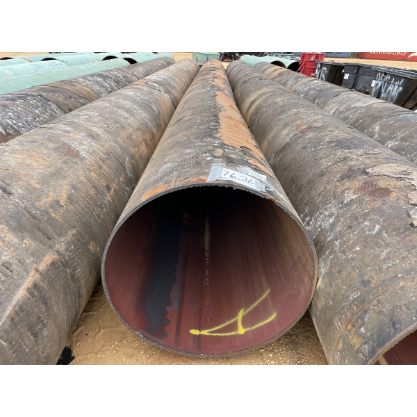 36" X 1/2" X 40' STEEL PIPE