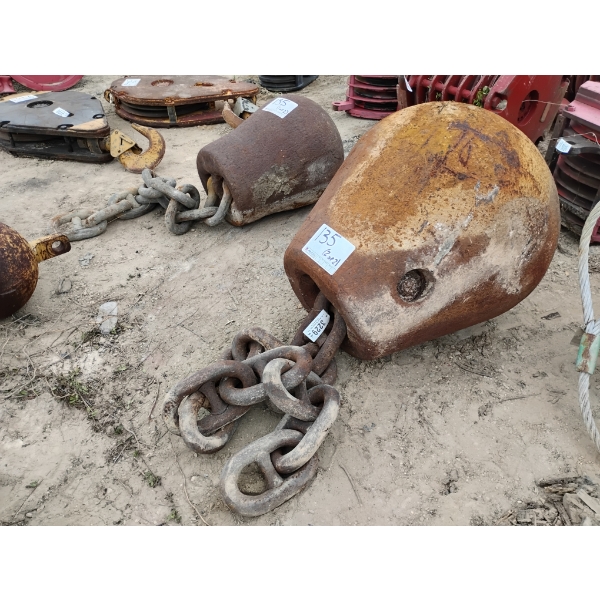 (2) DEMOLITION BALLS