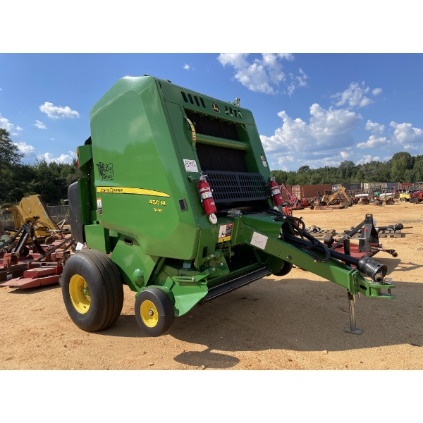 2021 JOHN DEERE 450M ROUND Baler