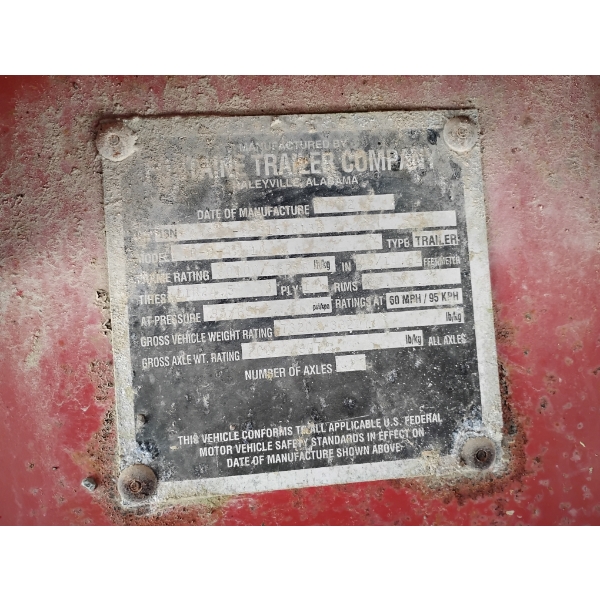 2003 FONTAINE TP-4-4881A Flatbed Trailer