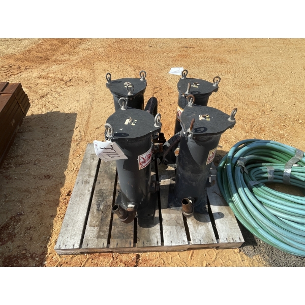 INDUSTRIAL FILTERS (4) EA