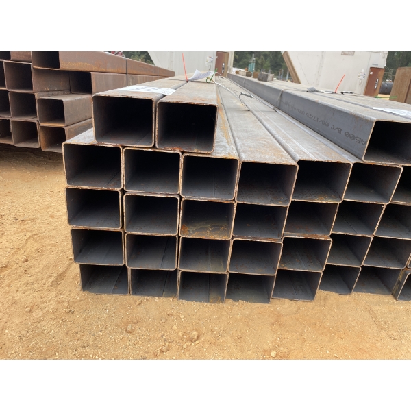 STEEL TUBE- 1/8" X 5" X 4" X 25' (22 PCS) 