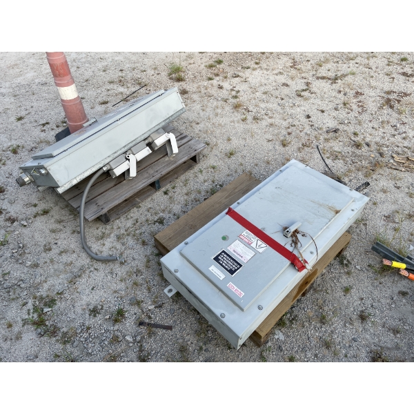 (2) ELECTRICAL CONTROL PANELS