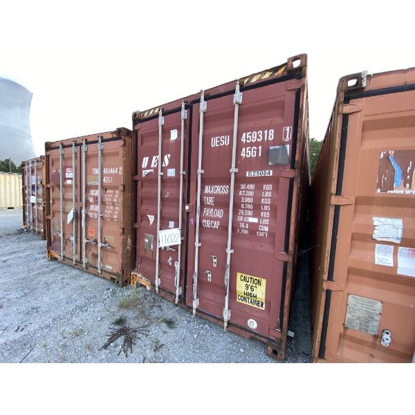 40' HIGH CUBE CONTAINER