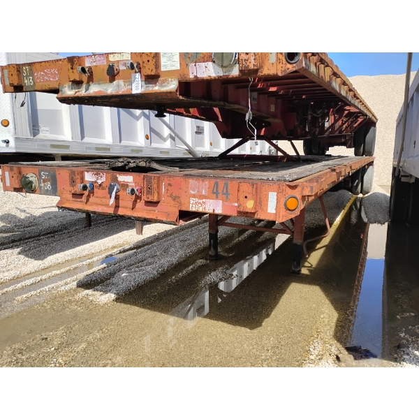 2001 FONTAINE TP-4-4881A Flatbed Trailer