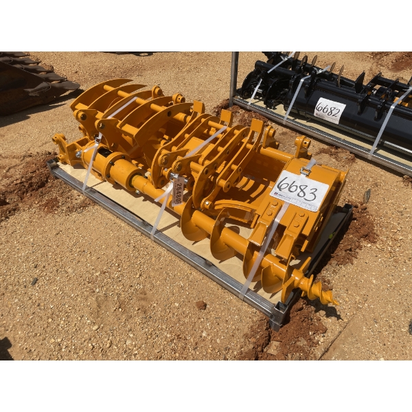 GIYI (8) MINI EXCAVATOR ATTACHMENTS