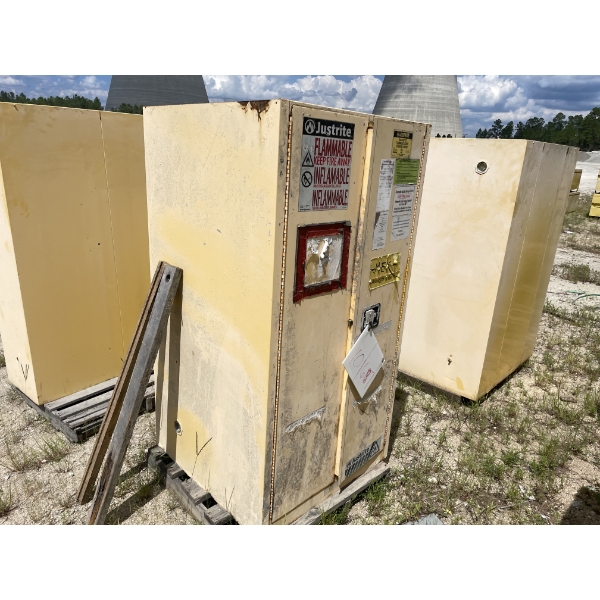 JUSTRITE FLAMMABLE STORAGE CABINET