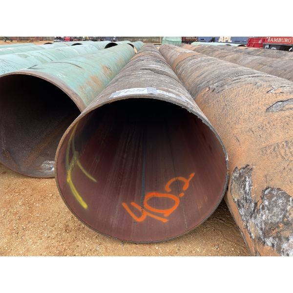 36" X 1/2" X 40' STEEL PIPE