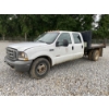Image 1 : 2003 FORD F350 XL Flatbed Dump Truck