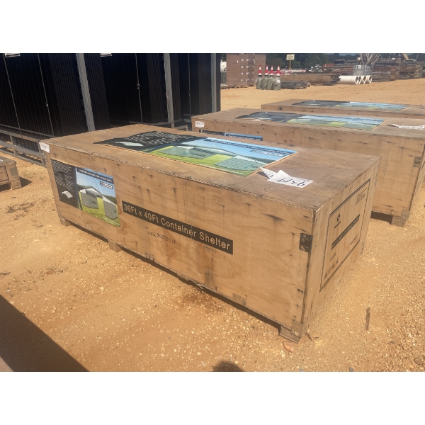 36' X 40' METAL CONTAINER SHELTER