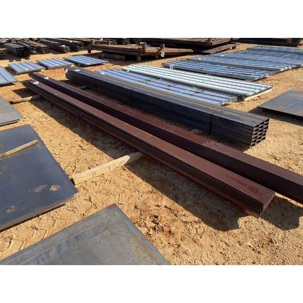 8" Z PURLIN RED NOT PUNCHED