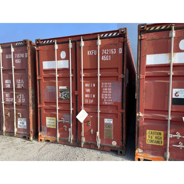 40' HIGH CUBE CONTAINER