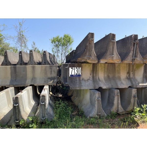 (12) CONCRETE BARRIERS