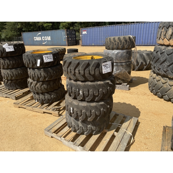 10 x 16.5" TIRES & RIMS (4)