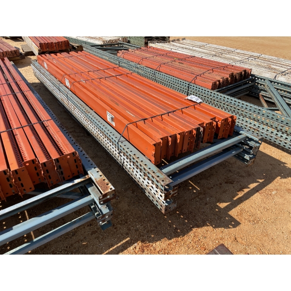 WAREHOUSE PALLET RACK (1 SET OF TWO SECTIONS)