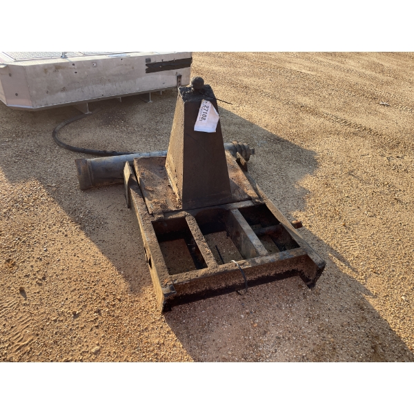 Dump truck bed lift cylinder, left cylinder & reserve
