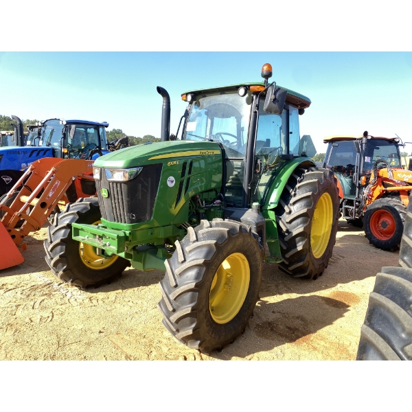 2021 JOHN DEERE 6105E Farm Tractor