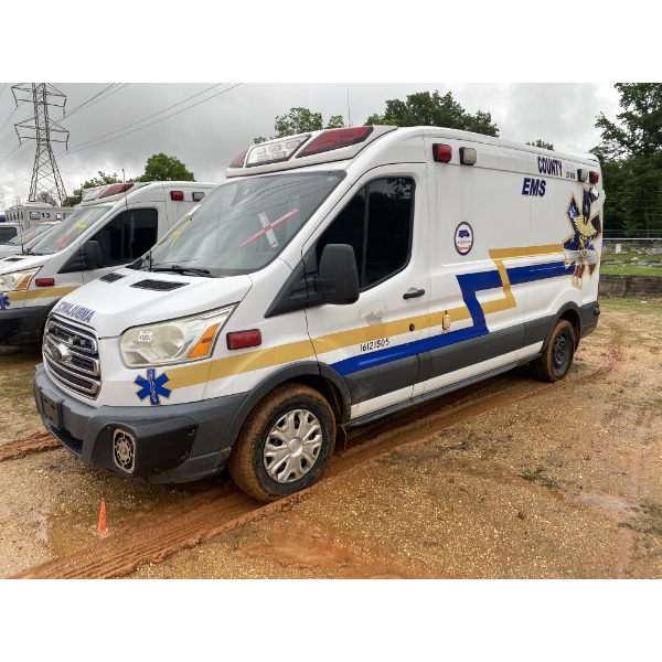 2016 FORD TRANSIT AMBULANCE Emergency Vehicle