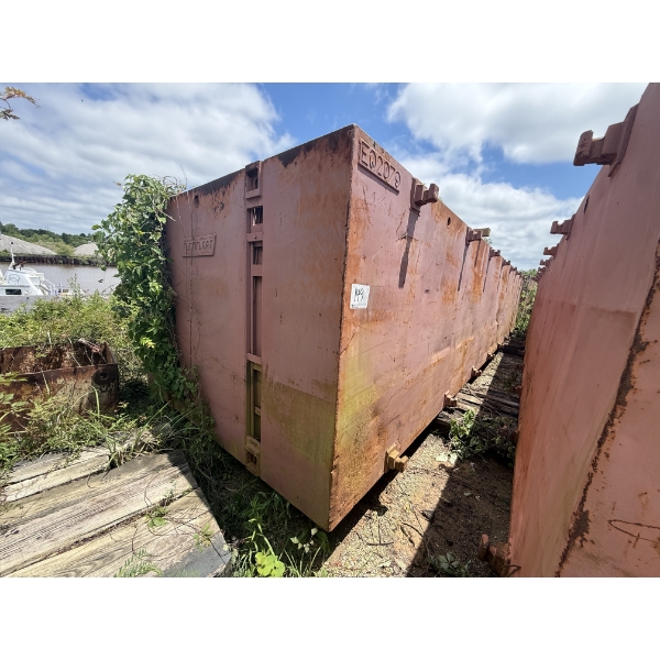 40' x 10' x 7' FLEXI FLOAT Barge