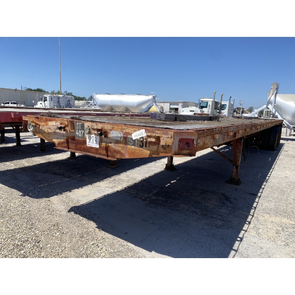 1986 GREAT DANE GDE-47.5-77.5 Flatbed Trailer