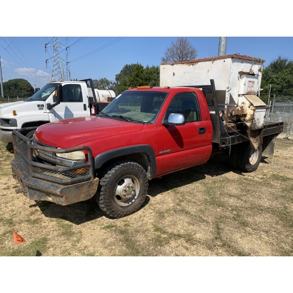 2001 CHEVROLET SILVERADO 3500 Flatbed Truck