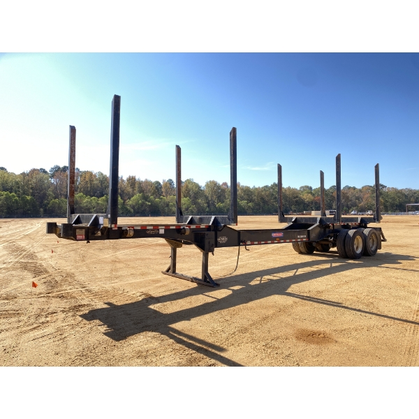 2019 PITTS LT40-8L Log Trailer