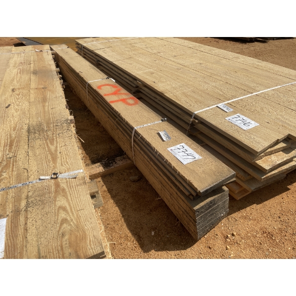 CYPRESS LUMBER, 1" X 10" X 12' (12 PCS)