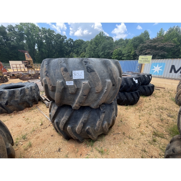 LOG SKIDDER TIRES & RIMS (2EA)