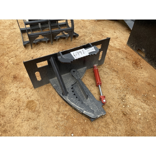 TREE PULLER, fits skid steer loader