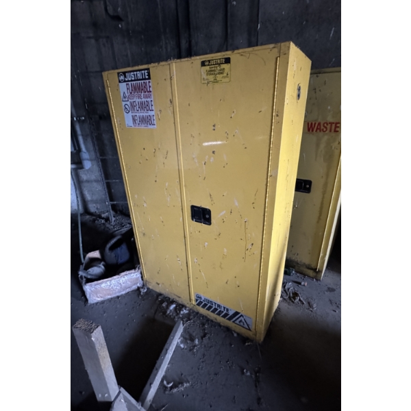 (6) JUSTRITE STORAGE CABINETS