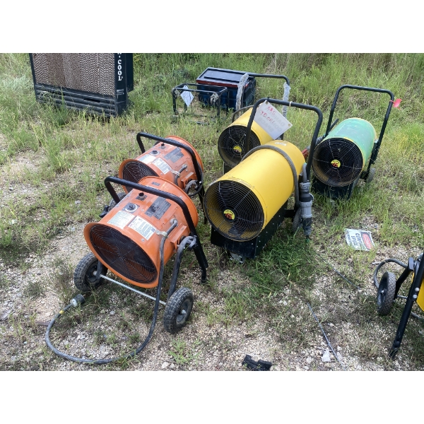 (5) SHOP HEATERS