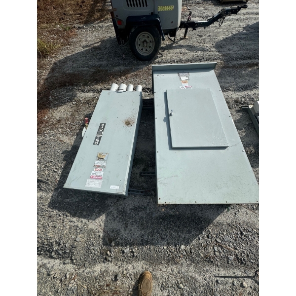 (2) ELECTRICAL CONTROL PANEL