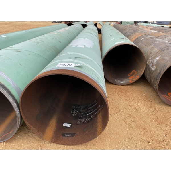 36" X 1/2" X 28' STEEL PIPE