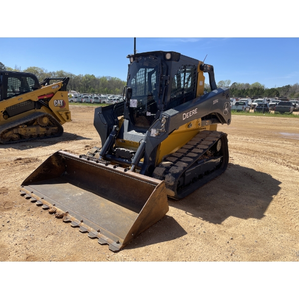 2023 JOHN DEERE 331G Skid Steer Loader - Crawler