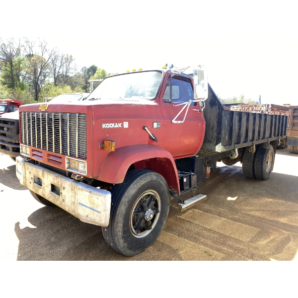 1986 CHEVROLET KODIAK 70 Flatbed Dump Truck