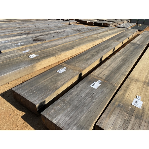 LAMINATED WOOD BEAMS, 8" X 24" X 30'