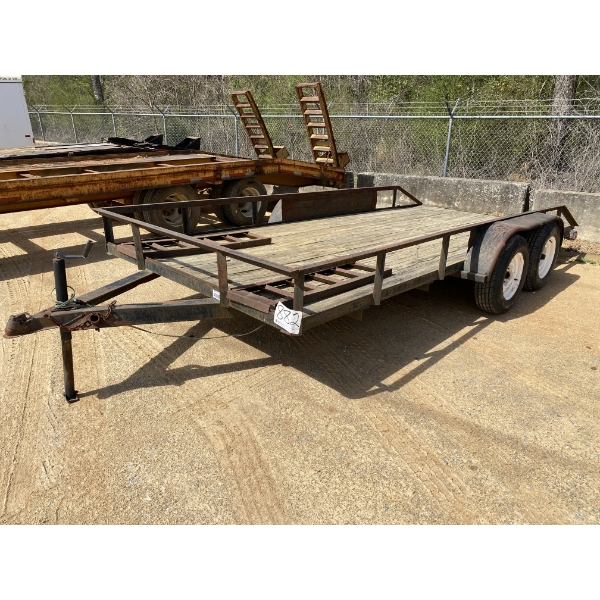 2002 BLACK  Utility Trailer