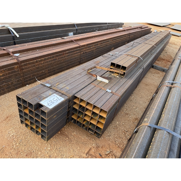 STEEL TUBE- 1/8" X 3 SQ X 24' (56 PCS)
